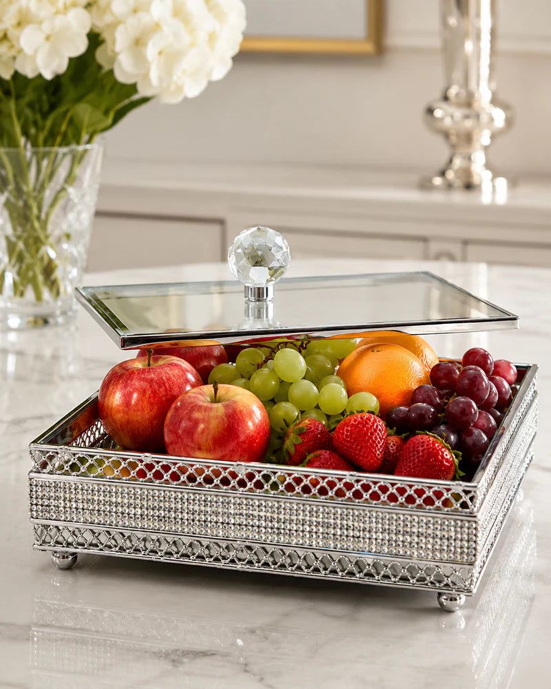 Crystal Vanity Jewelry Box