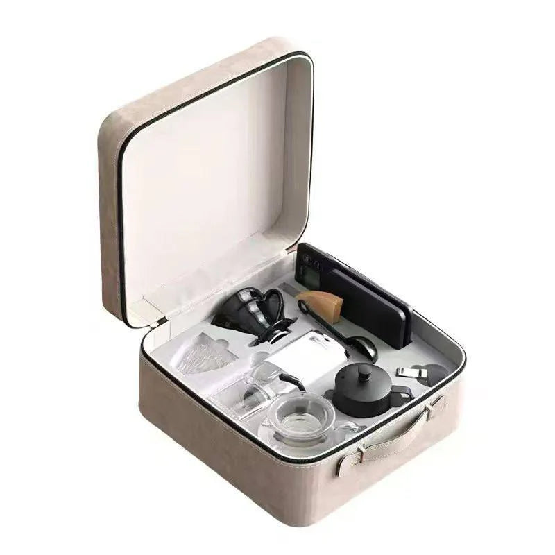 Portable Coffee Brewing Travel Kit ©